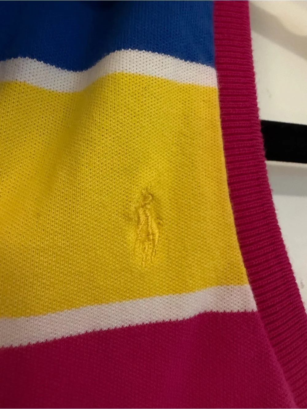 Ralph Lauren Girls' Multicolor Striped Polo Tank Dress